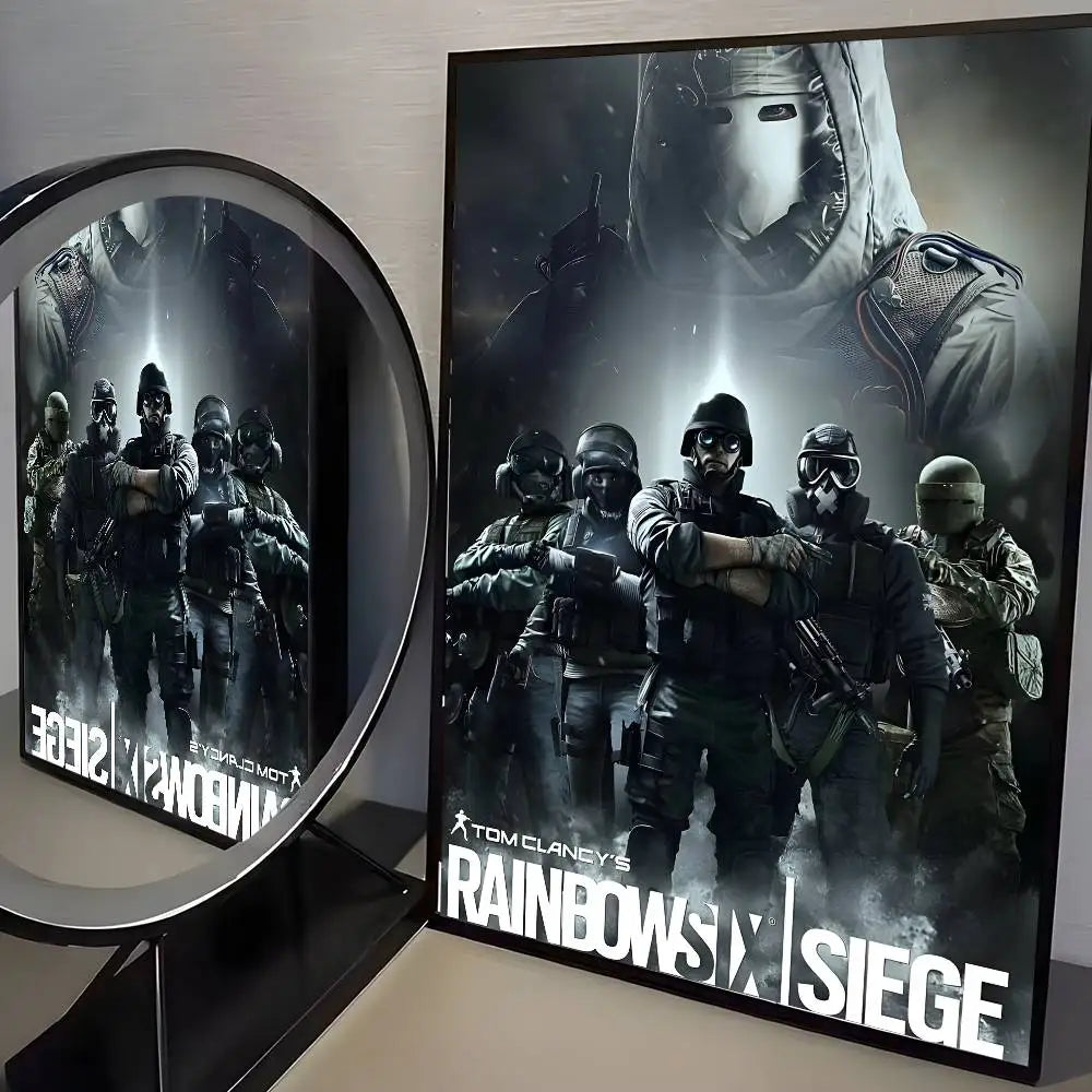 Rainbow Six Siege™ HD Gaming Poster(Non-Frame)