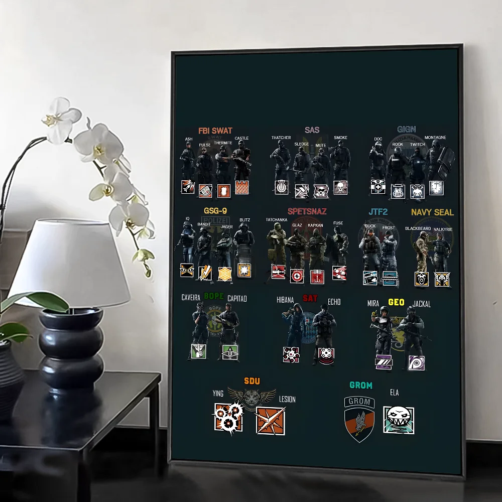SiegeArt™ HD Gaming Poster