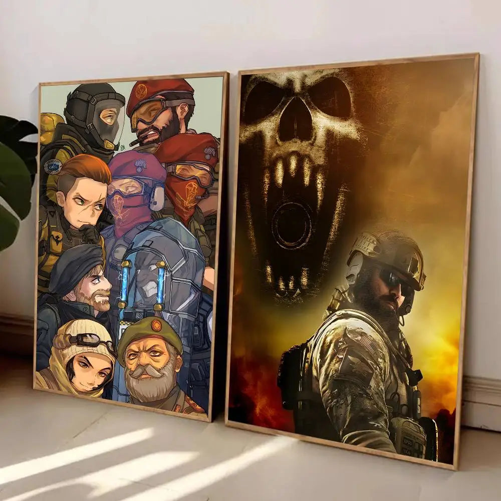 Rainbow Six Siege™ HD Gaming Poster(Non-Frame)