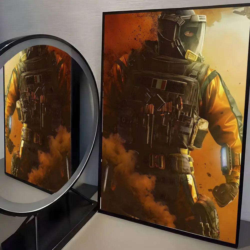 Rainbow Six Siege™ HD Gaming Poster(Non-Frame)