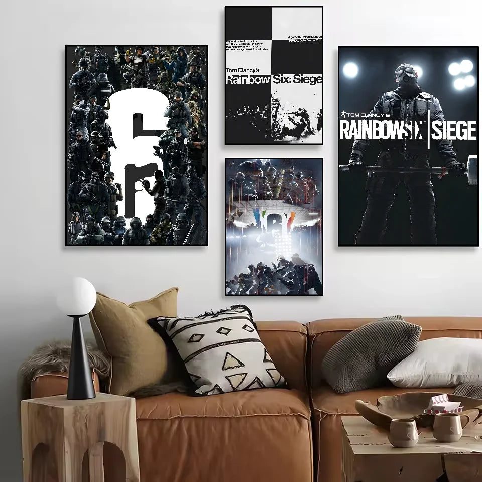 SiegeArt™ HD Gaming Poster