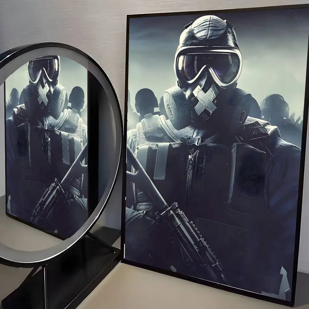 Rainbow Six Siege™ HD Gaming Poster(Non-Frame)