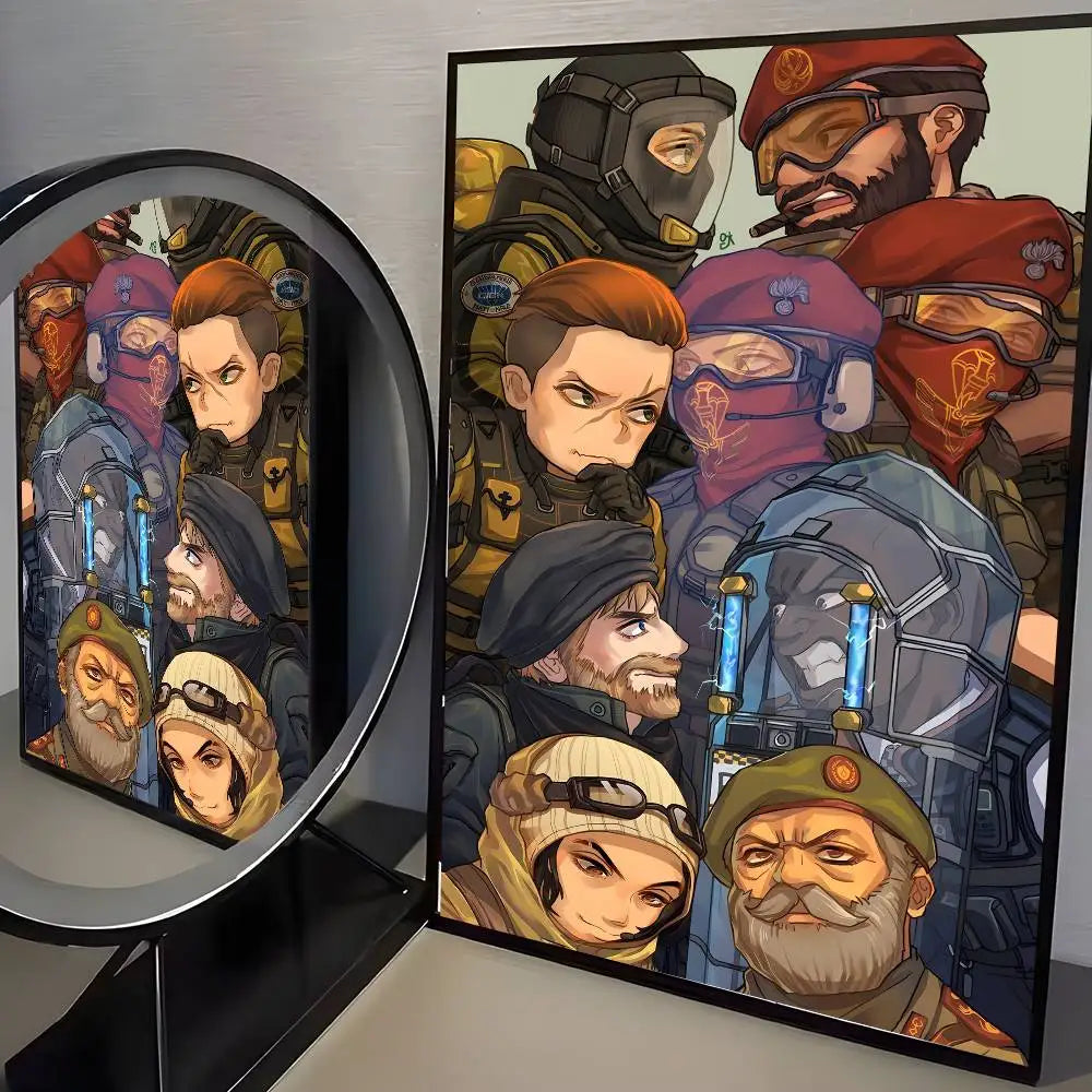 Rainbow Six Siege™ HD Gaming Poster(Non-Frame)