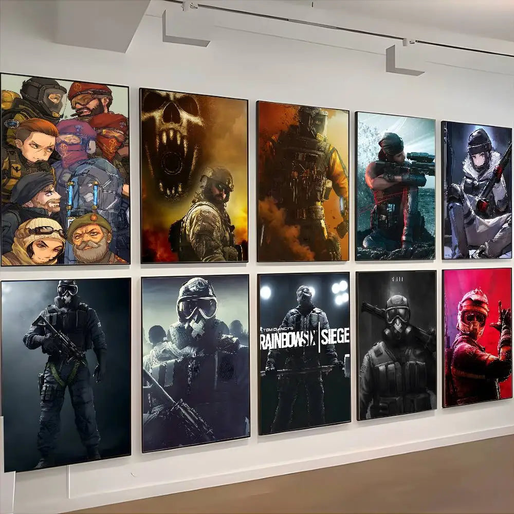 Rainbow Six Siege™ HD Gaming Poster(Non-Frame)