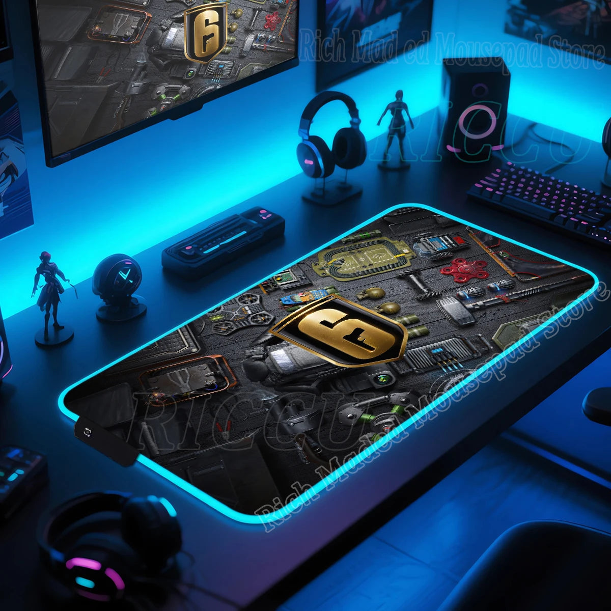 SiegeMat™ RGB Mousepad