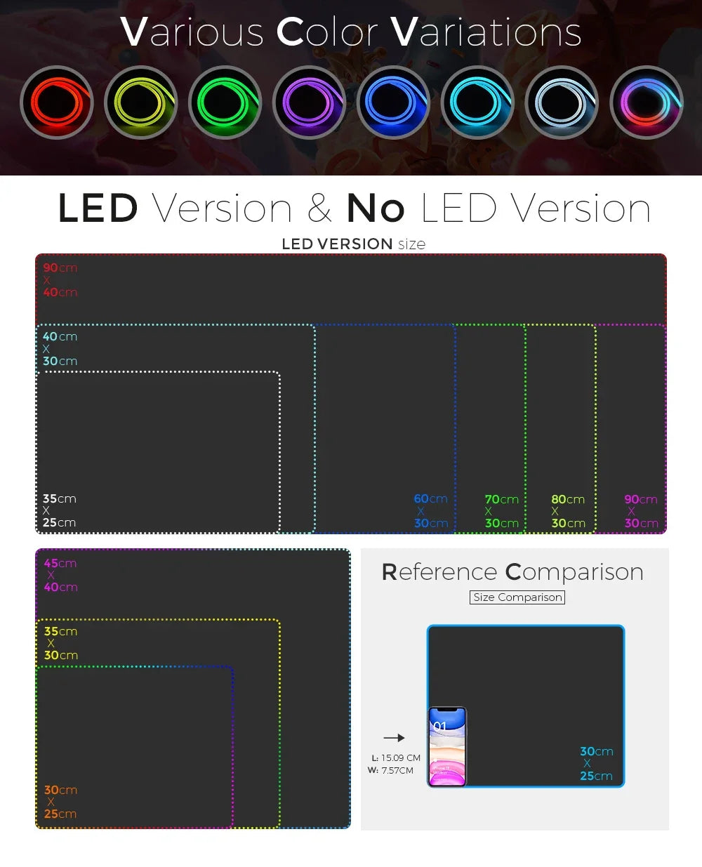 SiegeMat™ RGB Mousepad