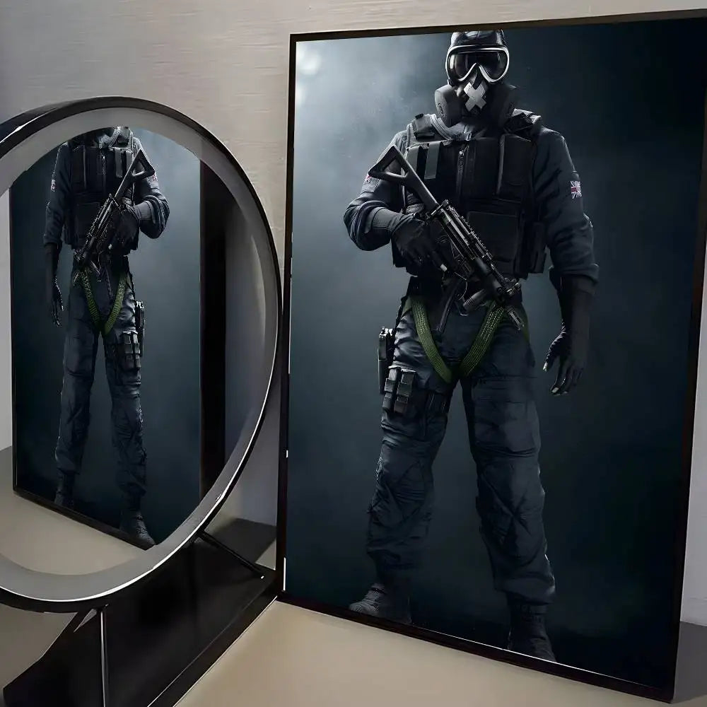 Rainbow Six Siege™ HD Gaming Poster(Non-Frame)