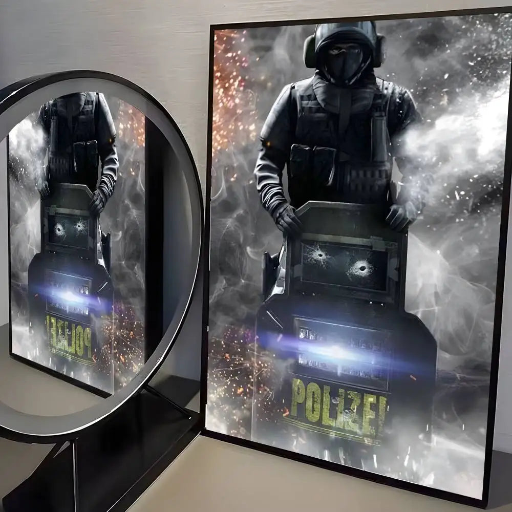Rainbow Six Siege™ HD Gaming Poster(Non-Frame)