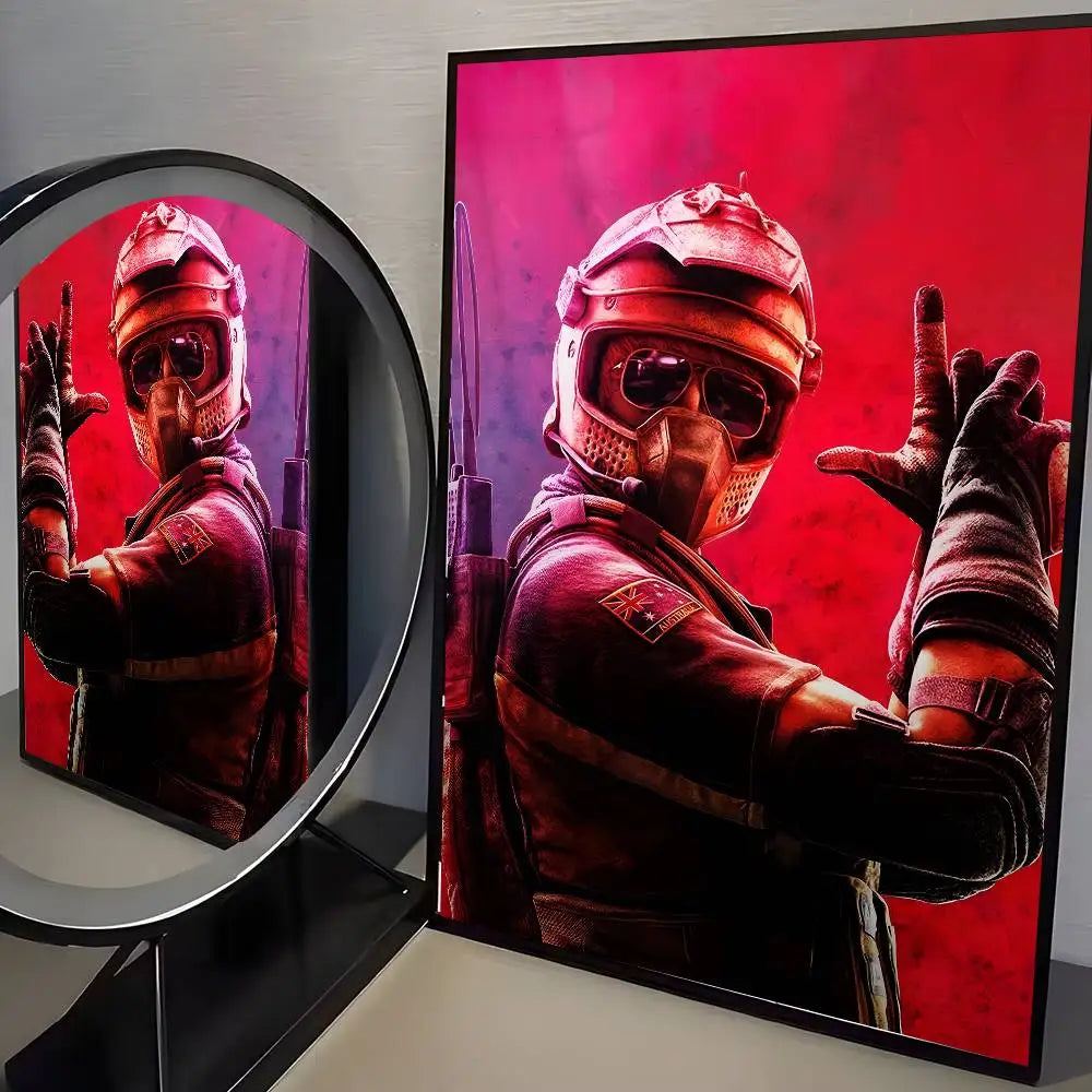 Rainbow Six Siege™ HD Gaming Poster(Non-Frame)