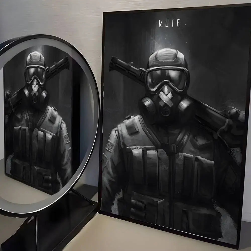 Rainbow Six Siege™ HD Gaming Poster(Non-Frame)